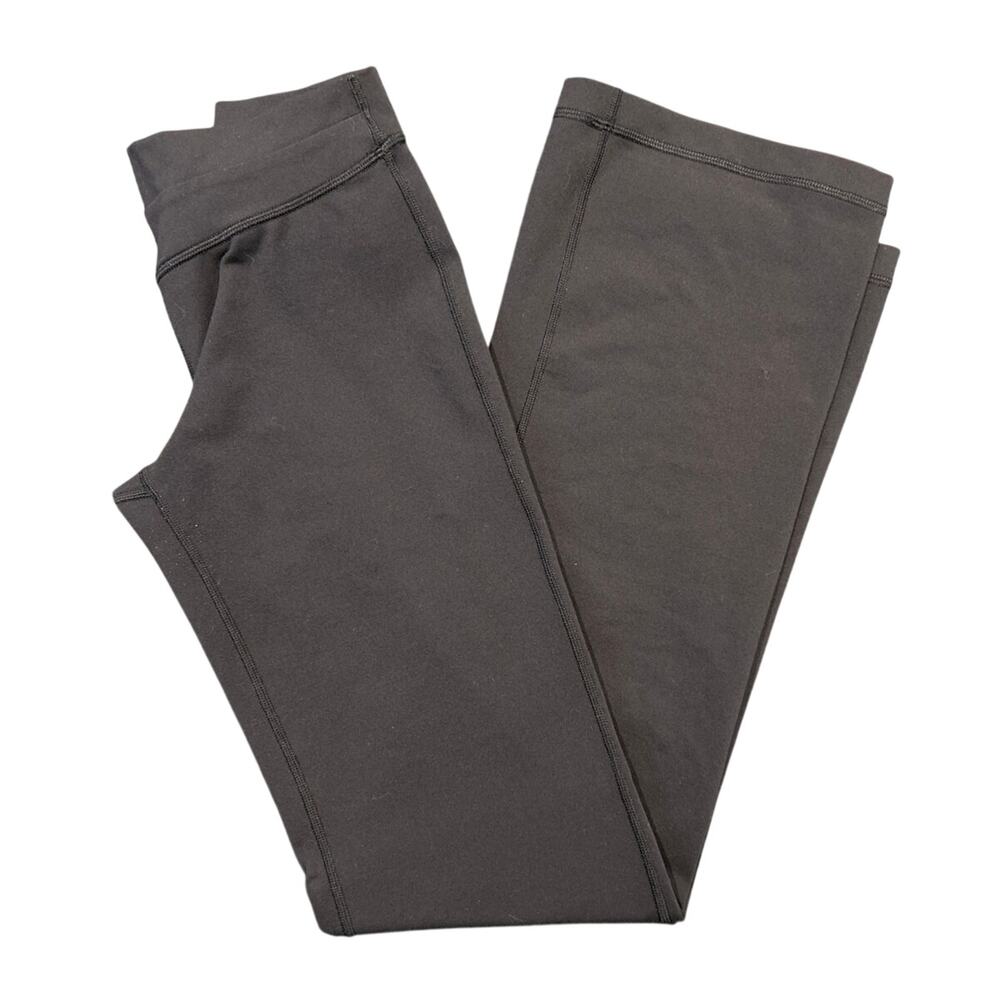 Lululemon Groove-Style Flare Leggings Criss Cross Waist, Black, Size 4